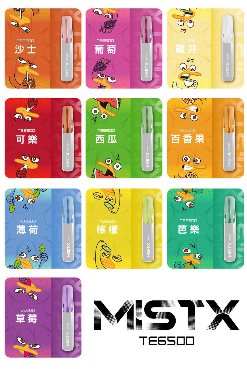 MISTX 鴨嘴獸 拋棄式 6500口 圖片 1